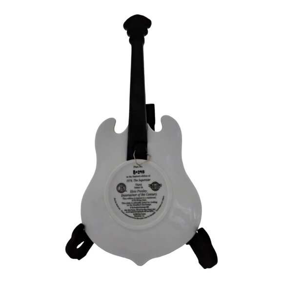 Elvis Presley Bradex Ceramic Guitar Plate No. B02915 in Limited Edition 1974 - Picture 3 of 6
